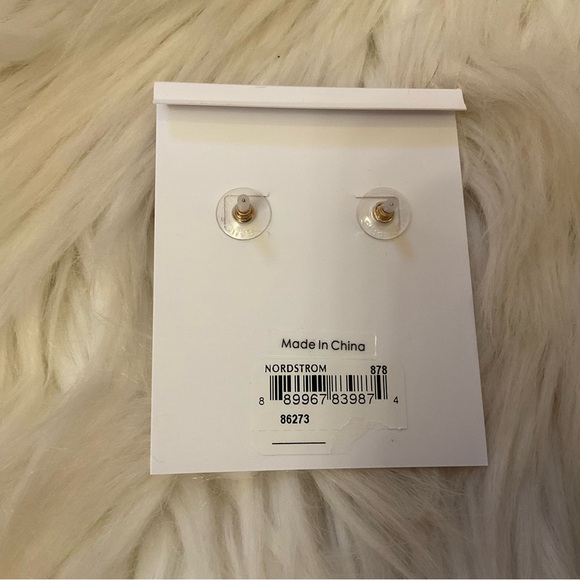 Baublebar Football Helmet Drop Earrings - New on Card - Picture 6 of 6